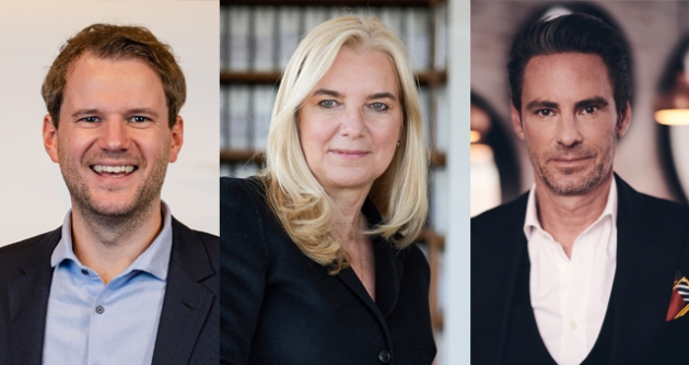 "KI ist kein Selbstzweck" - v.l.: Daniel Marschollek (Nestlé), Annemarie Leniger (OTG) und John Schlüter (L’Osteria) - Quelle: Sanasha Werkheiser Photography; OTG; L‘Osteria